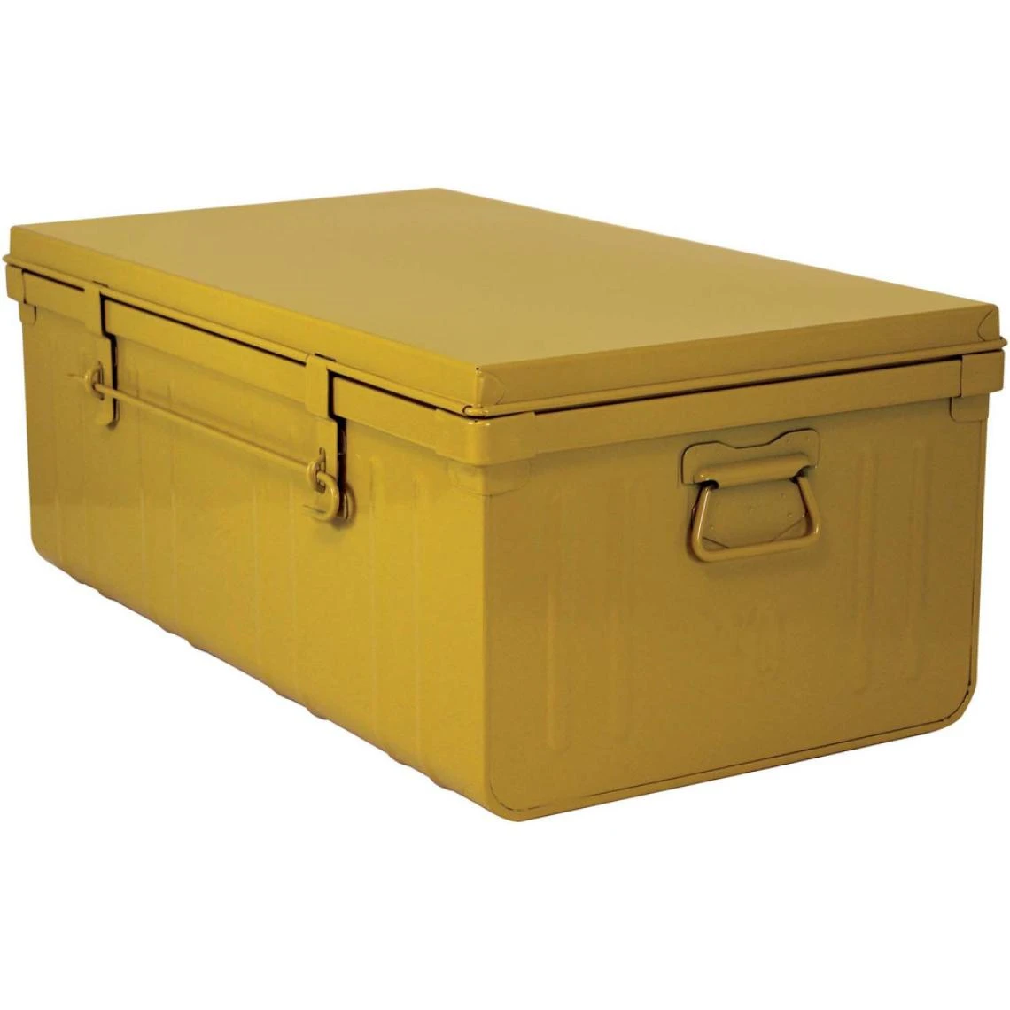 PIERRE HENRY Malle Habitat En Acier 130 Litres Miel. 6 PIERRE HENRY Malle Habitat En Acier 130 Litres Miel. – Image 4