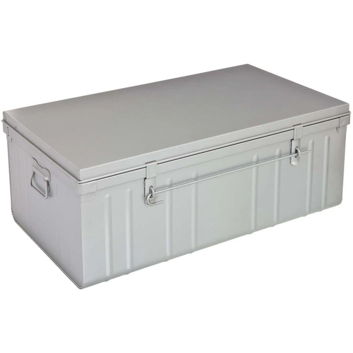 PIERRE HENRY Malle Habitat En Acier 95 Litres Alu. 3 PIERRE HENRY Malle Habitat En Acier 95 Litres Alu.