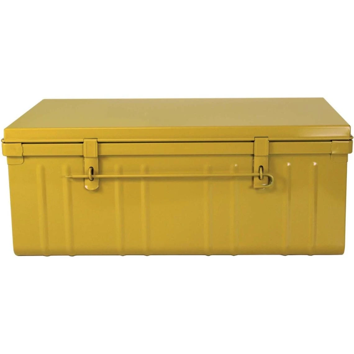 PIERRE HENRY Malle Habitat En Acier 95 Litres Miel. 4 PIERRE HENRY Malle Habitat En Acier 95 Litres Miel. – Image 2