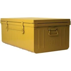 PIERRE HENRY Malle Habitat En Acier 95 Litres Miel. 8 PIERRE HENRY Malle Habitat En Acier 95 Litres Miel. -magasin Vente-unique malle habitat en acier 95 litres miel 14075572 39092676 1140x1140