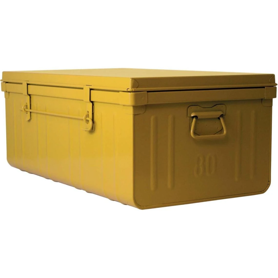 PIERRE HENRY Malle Habitat En Acier 95 Litres Miel. 5 PIERRE HENRY Malle Habitat En Acier 95 Litres Miel. – Image 3