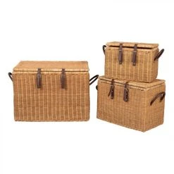 Time Malles Set De 3 JULIETTE Naturel