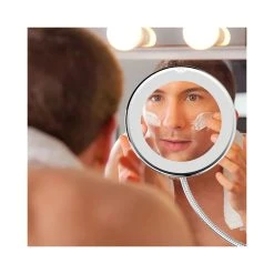 Shop Story Miroir Grossissant à LED Avec Bras Flexible Et Ventouse Cadeau Pour H... -magasin Vente-unique man 02