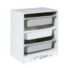 TOILINUX Meuble De Rangement Enfant Tidy à 3 Bacs - Gris Et Blanc 1 TOILINUX Meuble De Rangement Enfant Tidy à 3 Bacs - Gris Et Blanc -magasin Vente-unique meuble de rangement enfant tidy a 3 bacs gris et blanc 11046572 28859204 1140x1140