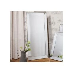 Vente-unique Miroir En Bois D'eucalyptus DARCY - L. 50 X H. 170 Cm - Argenté 8 Vente-unique Miroir En Bois D'eucalyptus DARCY - L. 50 X H. 170 Cm - Argenté -magasin Vente-unique miroir 377791 1