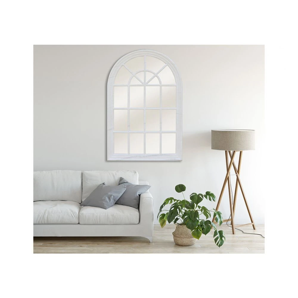 Vente-unique Miroir Fenêtre En Bois De Paulownia MONTESQUIEU - L.80 X H.120 Cm - B... 6 Vente-unique Miroir Fenêtre En Bois De Paulownia MONTESQUIEU - L.80 X H.120 Cm - B... – Image 4