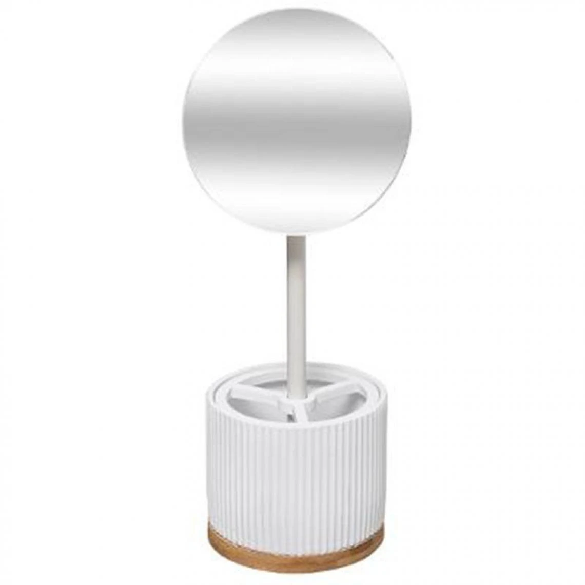 Pp No Name Miroir à Poser & Organiseur Modern 35cm Blanc 3 Pp No Name Miroir à Poser & Organiseur Modern 35cm Blanc