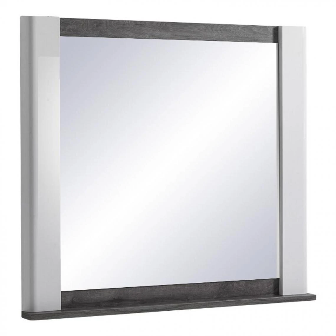 Modern Living Miroir à Poser VERTIGO Blanc Imitation Chêne Gris 3 Modern Living Miroir à Poser VERTIGO Blanc Imitation Chêne Gris
