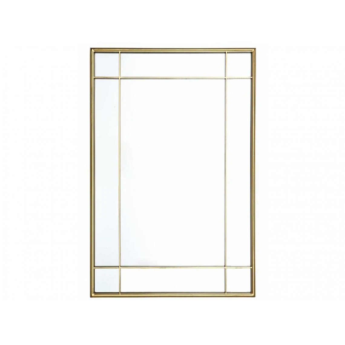 Vente-unique Miroir Verrière En Métal ANAIS - L. 80 X H. 120 Cm - Doré Antique 3 Vente-unique Miroir Verrière En Métal ANAIS - L. 80 X H. 120 Cm - Doré Antique