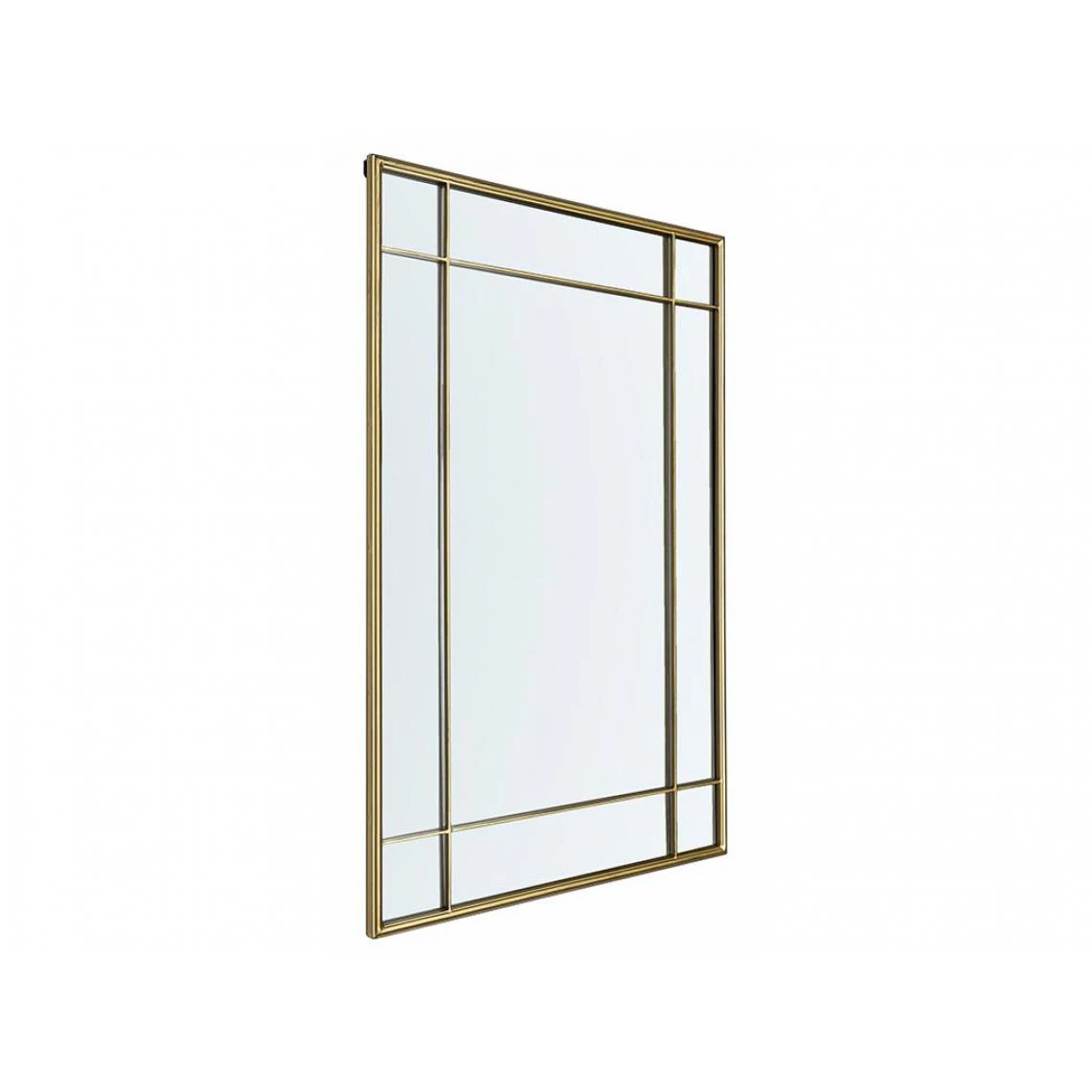 Vente-unique Miroir Verrière En Métal ANAIS - L. 80 X H. 120 Cm - Doré Antique 5 Vente-unique Miroir Verrière En Métal ANAIS - L. 80 X H. 120 Cm - Doré Antique – Image 3
