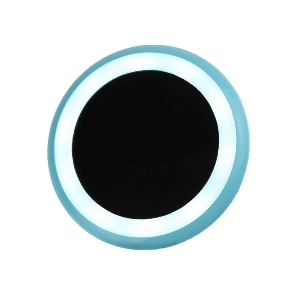 Wewoo Miroir Bleu 1W 10 LEDs Multi-fonction Rechargeable Donut De Maquillage... 4 Wewoo Miroir Bleu 1W 10 LEDs Multi-fonction Rechargeable Donut De Maquillage... – Image 2