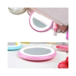 Wewoo Miroir Bleu 1W 10 LEDs Multi-fonction Rechargeable Donut De Maquillage... 11 Wewoo Miroir Bleu 1W 10 LEDs Multi-fonction Rechargeable Donut De Maquillage... -magasin Vente-unique miroir bleu 1w 10 leds multi fonction rechargeable donut de maquillage led lampe 3