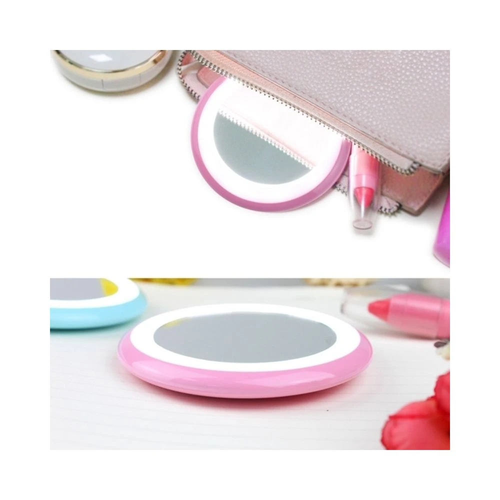 Wewoo Miroir Bleu 1W 10 LEDs Multi-fonction Rechargeable Donut De Maquillage... 7 Wewoo Miroir Bleu 1W 10 LEDs Multi-fonction Rechargeable Donut De Maquillage... – Image 5