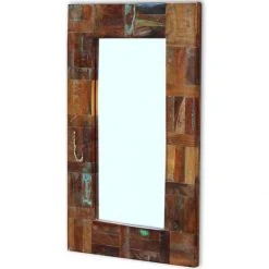 SANS MARQUE Miroir Bois De Récupération Massif 80 X 50 Cm - Multicolore 9 SANS MARQUE Miroir Bois De Récupération Massif 80 X 50 Cm - Multicolore -magasin Vente-unique miroir bois de recuperation massif 80 x 50 cm multicolore 11699054 30817952 1140x1140
