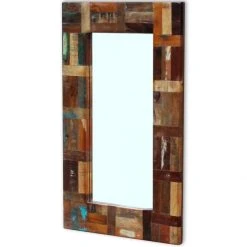 SANS MARQUE Miroir Bois De Récupération Massif 80 X 50 Cm - Multicolore 11 SANS MARQUE Miroir Bois De Récupération Massif 80 X 50 Cm - Multicolore -magasin Vente-unique miroir bois de recuperation massif 80 x 50 cm multicolore 11699054 30817956 1140x1140