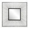 MACABANE Miroir Carré Métal Noir - TALYA 1 MACABANE Miroir Carré Métal Noir - TALYA -magasin Vente-unique miroir carre metal noir talya design 1235729 1140x1140