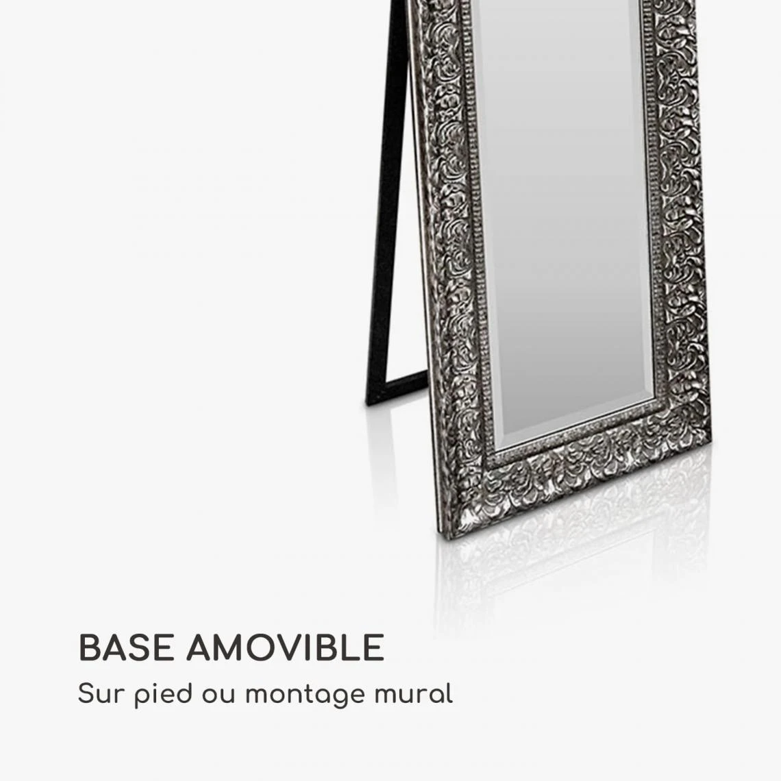 Miroir - Casa Chic Chelsea Blumfeldt - Cadre Bois Rectangulaire 130 X ... 6 Miroir - Casa Chic Chelsea Blumfeldt - Cadre Bois Rectangulaire 130 X ... – Image 4
