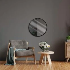 Other Miroir Dans Un Cadre En Bois Noir, Miroir De Salle De Bain Mural Rond ... 9 Other Miroir Dans Un Cadre En Bois Noir, Miroir De Salle De Bain Mural Rond ... -magasin Vente-unique miroir dans un cadre en bois noir miroir de salle de bain mural rond pour le salon noir 40 cm 13798304 38150648 1140x1140