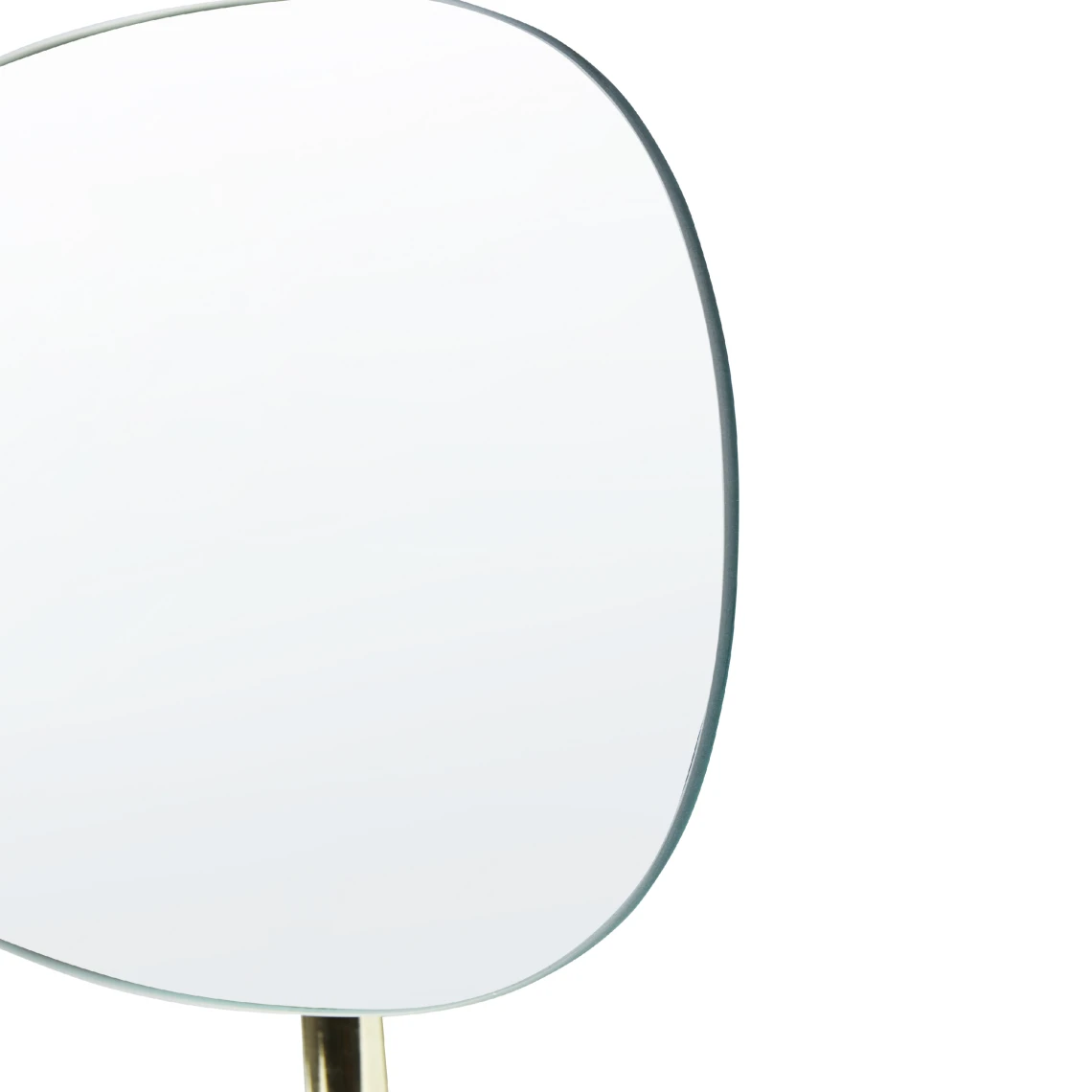 Beliani Miroir De Maquillage 20 X 14 Cm Doré CHARENTE 5 Beliani Miroir De Maquillage 20 X 14 Cm Doré CHARENTE – Image 3