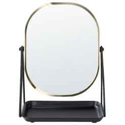 Beliani Miroir De Maquillage 20 X 22 Cm Doré CORREZE 10 Beliani Miroir De Maquillage 20 X 22 Cm Doré CORREZE -magasin Vente-unique miroir de maquillage 20 x 22 cm dore correze 14074820 39089754 1140x1140