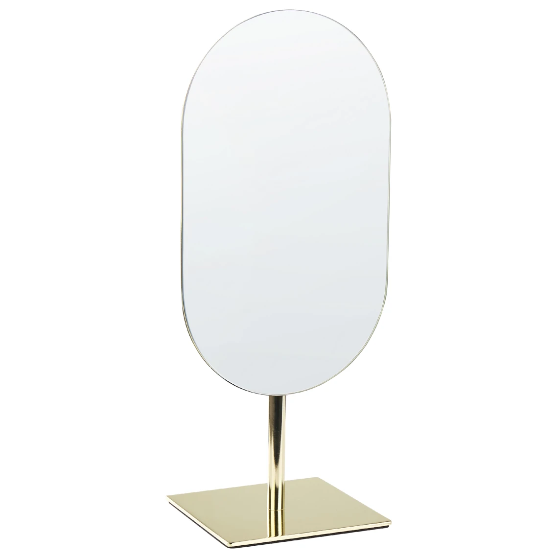 Beliani Miroir De Maquillage 21 X 28 Cm Doré CANTAL 5 Beliani Miroir De Maquillage 21 X 28 Cm Doré CANTAL – Image 3