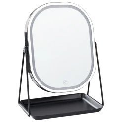 Beliani Miroir De Maquillage Avec LED 20 X 22 Cm Argenté DORDOGNE 9 Beliani Miroir De Maquillage Avec LED 20 X 22 Cm Argenté DORDOGNE -magasin Vente-unique miroir de maquillage avec led 20 x 22 cm argente dordogne 14074834 39089814 1140x1140