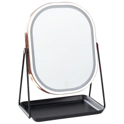 Beliani Miroir De Maquillage Avec LED 20 X 22 Cm Rose Doré DORDOGNE 9 Beliani Miroir De Maquillage Avec LED 20 X 22 Cm Rose Doré DORDOGNE -magasin Vente-unique miroir de maquillage avec led 20 x 22 cm rose dore dordogne 14074794 39089656 1140x1140