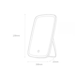 GENERIC Miroir De Maquillage LED Tri-Color Bureau Avec Miroir De Maquillage Lu... 7 GENERIC Miroir De Maquillage LED Tri-Color Bureau Avec Miroir De Maquillage Lu... -magasin Vente-unique miroir de maquillage led tri color bureau avec miroir de maquillage lumineux de maquillage pliant de maquillage pliant 12644736 33978660 1140x1140