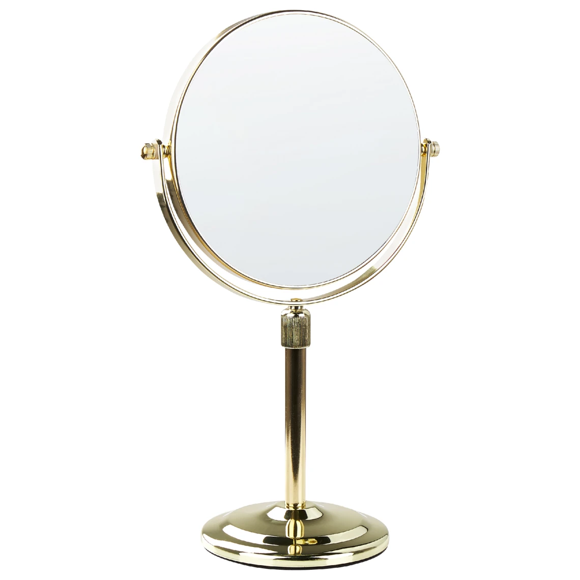 Beliani Miroir De Maquillage ø 20 Cm Doré AVEYRON 5 Beliani Miroir De Maquillage ø 20 Cm Doré AVEYRON – Image 3