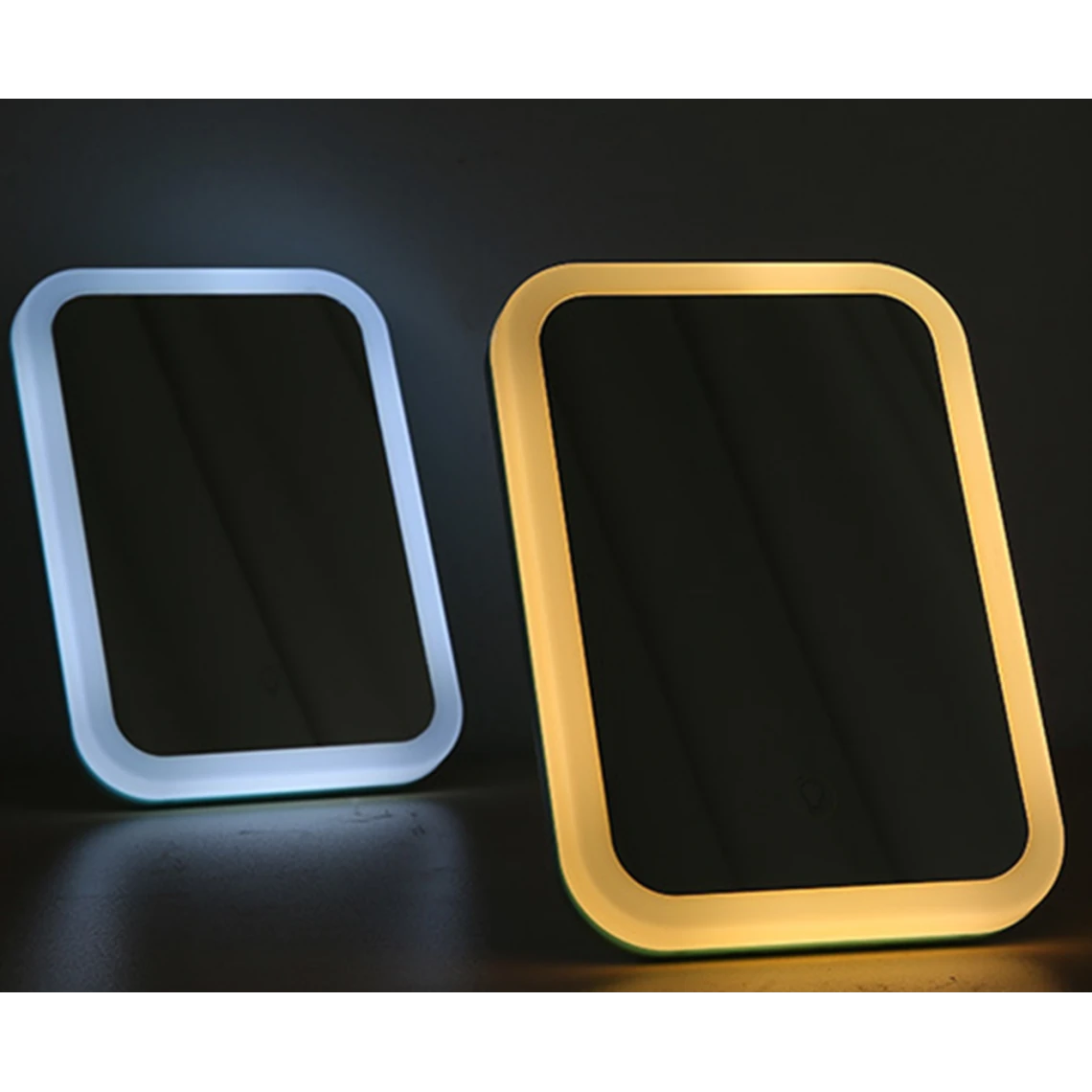 GENERIC Miroir De Maquillage Pliant Avec Lampe LED De Bureau Miroir De Bureau ... 5 GENERIC Miroir De Maquillage Pliant Avec Lampe LED De Bureau Miroir De Bureau ... – Image 3