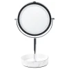 Beliani Miroir De Table Argenté Et Blanc à LED ø 26 Cm SAVOIE 1 Beliani Miroir De Table Argenté Et Blanc à LED ø 26 Cm SAVOIE -magasin Vente-unique miroir de table argente et blanc a led o 26 cm savoie 14074792 39089642 1140x1140