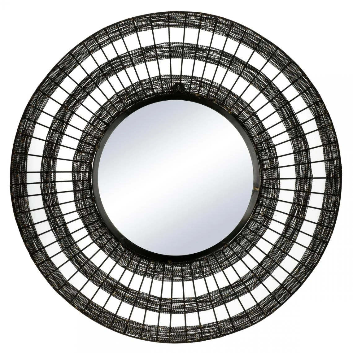 Pomax Miroir En Métal Noir SHIARAN 70 X 4 Cm 3 Pomax Miroir En Métal Noir SHIARAN 70 X 4 Cm