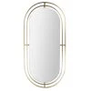TOILINUX Miroir En Métal Ovale à Suspendre - Doré -magasin Vente-unique miroir en metal ovale a suspendre dore 13620488 37469340 1140x1140