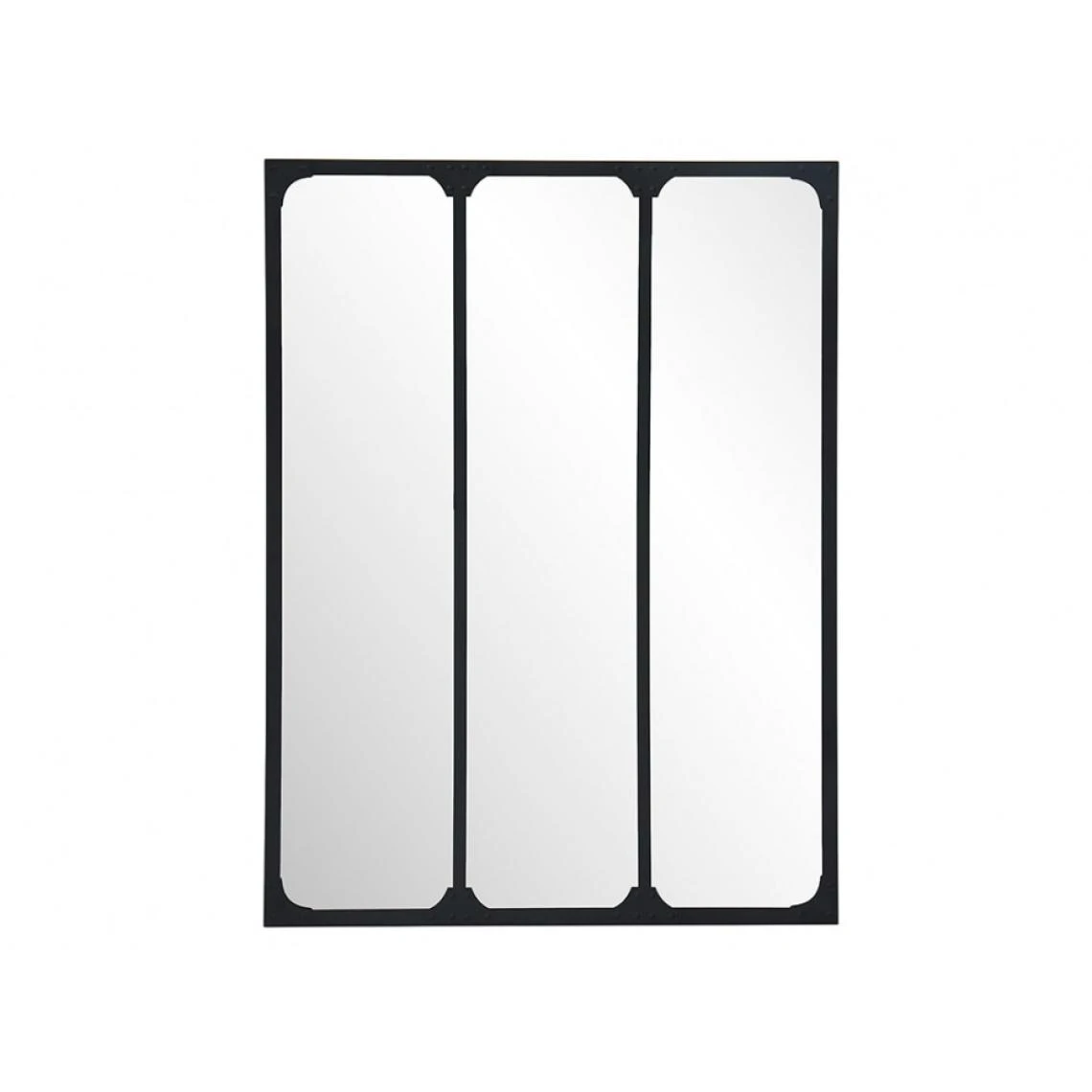 Vente-unique Miroir Fenêtre Atelier Style Industriel NORWICH - Fer - 3 Bandes - L.... 5 Vente-unique Miroir Fenêtre Atelier Style Industriel NORWICH - Fer - 3 Bandes - L.... – Image 3