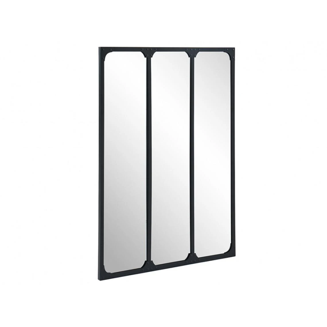 Vente-unique Miroir Fenêtre Atelier Style Industriel NORWICH - Fer - 3 Bandes - L.... 6 Vente-unique Miroir Fenêtre Atelier Style Industriel NORWICH - Fer - 3 Bandes - L.... – Image 4