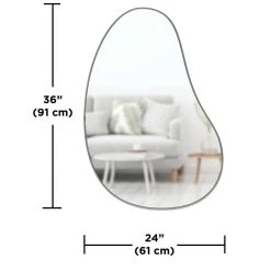 Umbra Miroir Finition Métallique Hubba 61 × 91 Cm Titane 8 Umbra Miroir Finition Métallique Hubba 61 × 91 Cm Titane -magasin Vente-unique miroir finition metallique hubba 61 91 cm titane 13847604 38398806 1140x1140