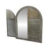 L'Héritier Du Temps Miroir Géant Grande Glace Murale Style Ancienne Fenêtre à Volets Pe... 1 L'Héritier Du Temps Miroir Géant Grande Glace Murale Style Ancienne Fenêtre à Volets Pe... -magasin Vente-unique miroir geant grande glace murale style ancienne fenetre a volets persiennes en bois 5x84x104cm