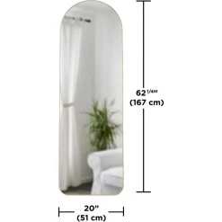 Umbra Miroir Hubba 51 X 157 Cm Laiton. -magasin Vente-unique miroir hubba 51 x 157 cm laiton 13841866 38379788 1140x1140