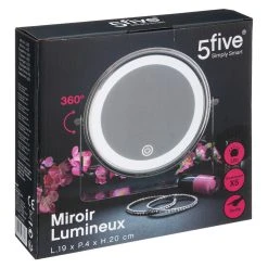 Five Simply Smart Miroir Led Pied Chrome -magasin Vente-unique miroir led pied chrome 7413058 18667136 1200x1200