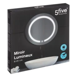 Five Simply Smart Miroir Led Rond -magasin Vente-unique miroir led rond 7412876 18666568 1200x1200