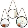 Other Miroir, Miroir Mural Rond Dans Un Cadre Noir Sur Une Ficelle, Un Ensem... 2 Other Miroir, Miroir Mural Rond Dans Un Cadre Noir Sur Une Ficelle, Un Ensem... -magasin Vente-unique miroir miroir mural rond dans un cadre noir sur une ficelle un ensemble de miroirs 3 pieces 13798280 38150532 1140x1140
