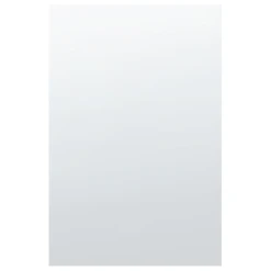 Beliani Miroir Mural 40 X 60 Cm Argenté ANGERS