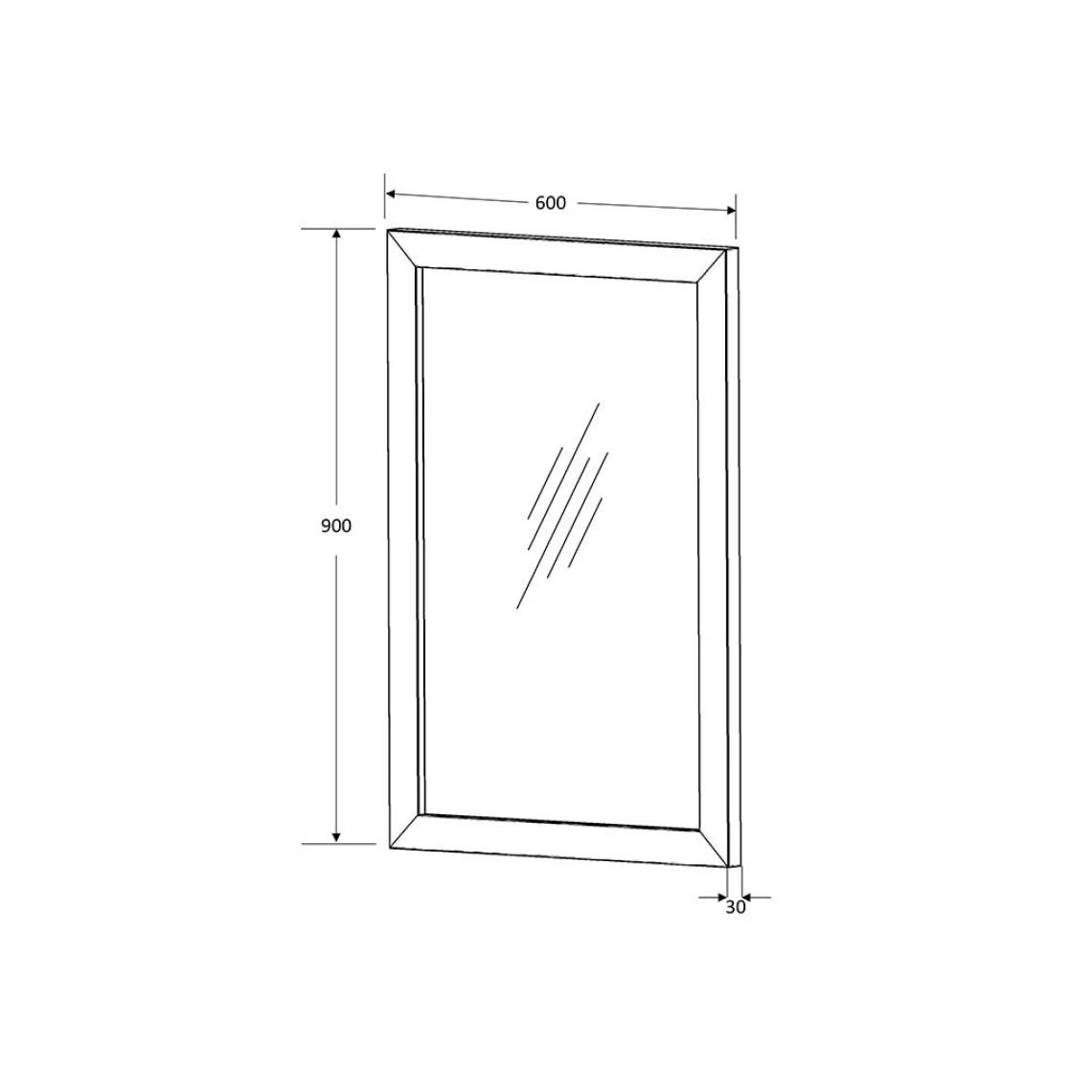 Vente-unique Miroir Rectangulaire En Teck Clair - 60 X 90 Cm - AMLAPURA 6 Vente-unique Miroir Rectangulaire En Teck Clair - 60 X 90 Cm - AMLAPURA – Image 4