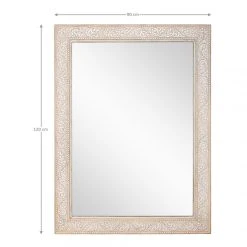 WOMO-DESIGN Miroir Mural Avec Cadre En Bois Massif 90x120 Cm Bois De Mangue WOMO D... 9 WOMO-DESIGN Miroir Mural Avec Cadre En Bois Massif 90x120 Cm Bois De Mangue WOMO D... -magasin Vente-unique miroir mural avec cadre en bois massif 90x120 cm bois de mangue womo design 11040728 28841724 1140x1140