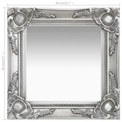 Decoshop26 Miroir Mural Carré Style Baroque 40x40 Cm Argenté DEC022848 -magasin Vente-unique miroir mural carre style baroque 40x40 cm argente dec022848 9355709 24457889 1140x1140