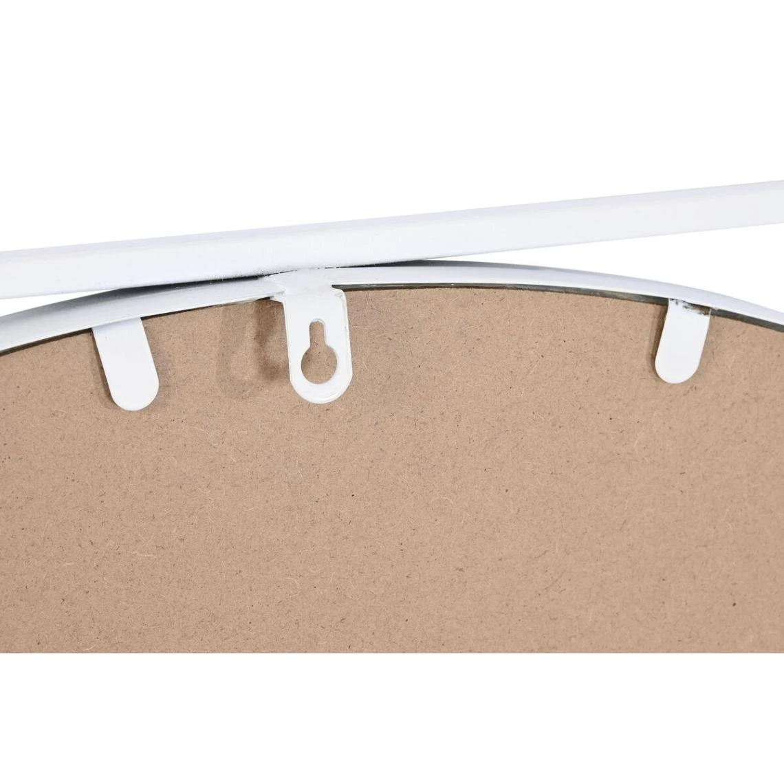 Miroir Mural DKD Home Decor 85,5 X 3 X 85,5 Cm Verre Blanc Fer 5 Miroir Mural DKD Home Decor 85,5 X 3 X 85,5 Cm Verre Blanc Fer â Image 3