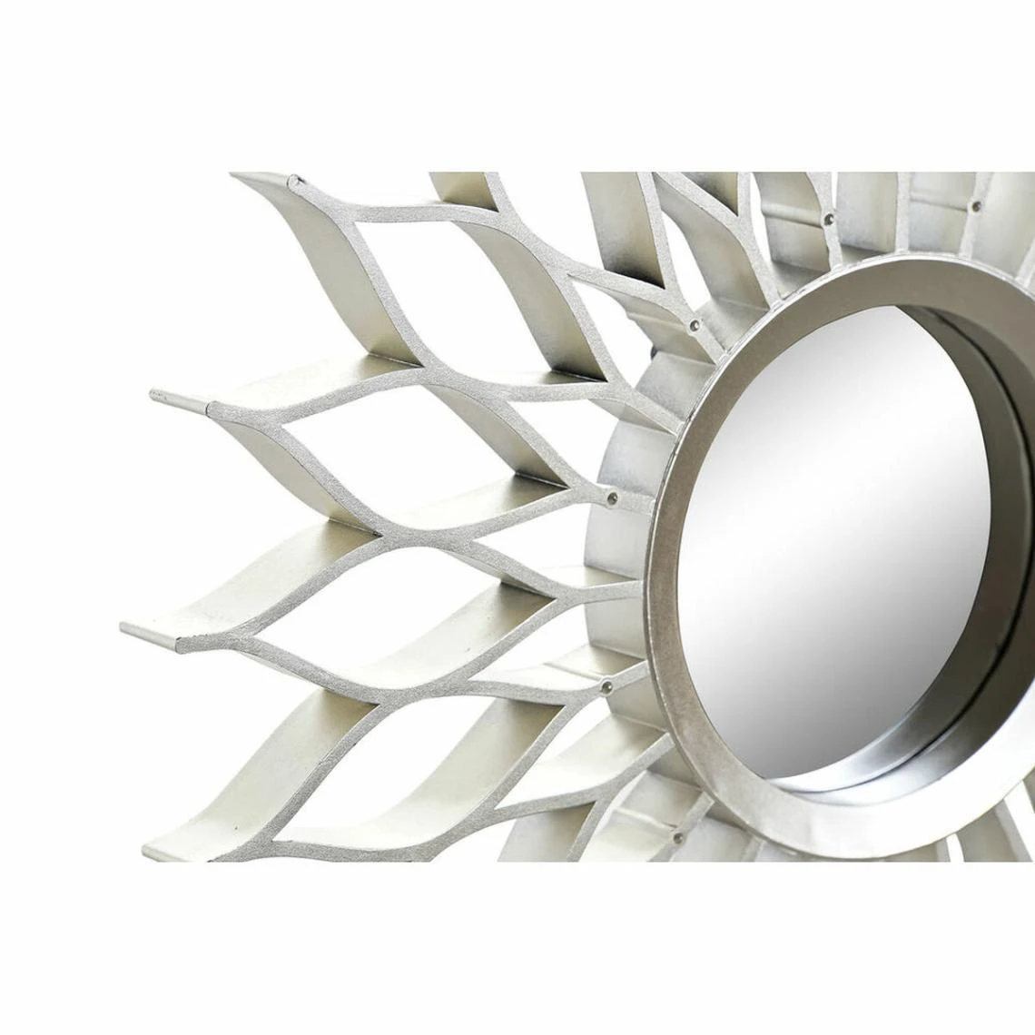 Miroir Mural DKD Home Decor Argent Champagne Polypropylène Miroir (2 ... 4 Miroir Mural DKD Home Decor Argent Champagne Polypropylène Miroir (2 ... – Image 2