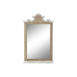 Miroir Mural DKD Home Decor Blanc Sapin (60 X 4 X 100 Cm)
