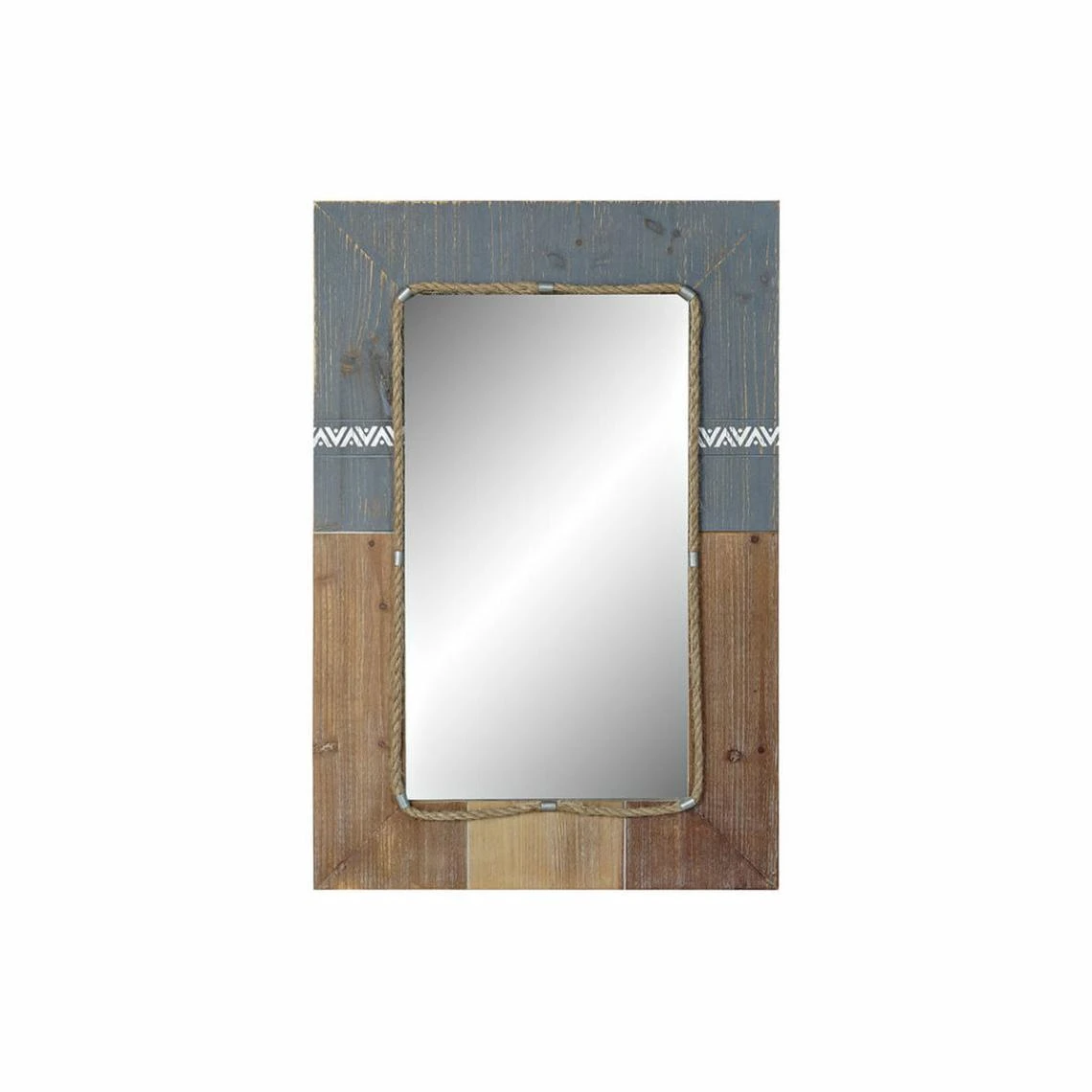 Miroir Mural DKD Home Decor Bleu Blanc Sapin (60 X 3.5 X 89.5 Cm) 3 Miroir Mural DKD Home Decor Bleu Blanc Sapin (60 X 3.5 X 89.5 Cm)
