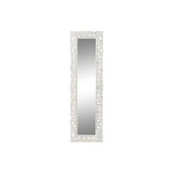 Miroir Mural DKD Home Decor Miroir Blanc Bois De Manguier (44 X 3 X 15...